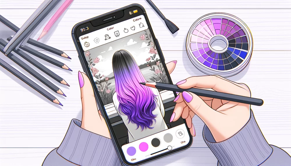 写真アプリで一部だけ色を変える!無料で特定の色だけ残す方法